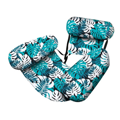 Inflatable Pool Floats Adult Water Hammock - Multi-Purpose Lounge Chair Saddle