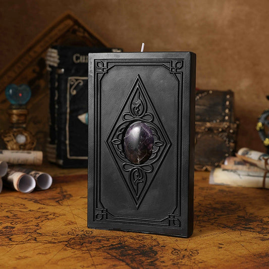 Tarot Card Relief Crystal Decorative Scented Candle