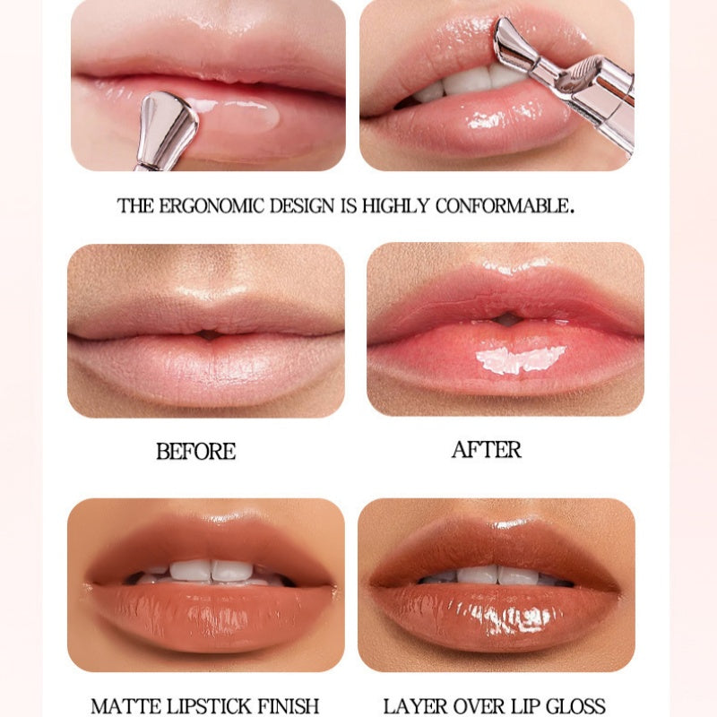 2Pcs Plumping Lip Essence - 24H Moisturizing & Repair, Fade Lip Lines & Dark Spots