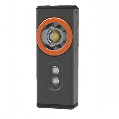 EDC Rechargeable Mini LED Flashlight with Dual Light Sources Magnetic Flashlights with Clip Waterproof  for Fishing Outdoor Working