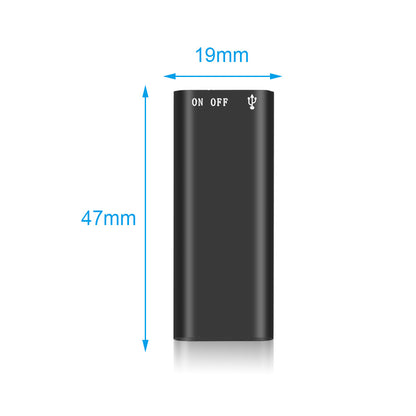 8GB Mini Voice Recorder: One-Button Recording, HD Audio & MP3 Player