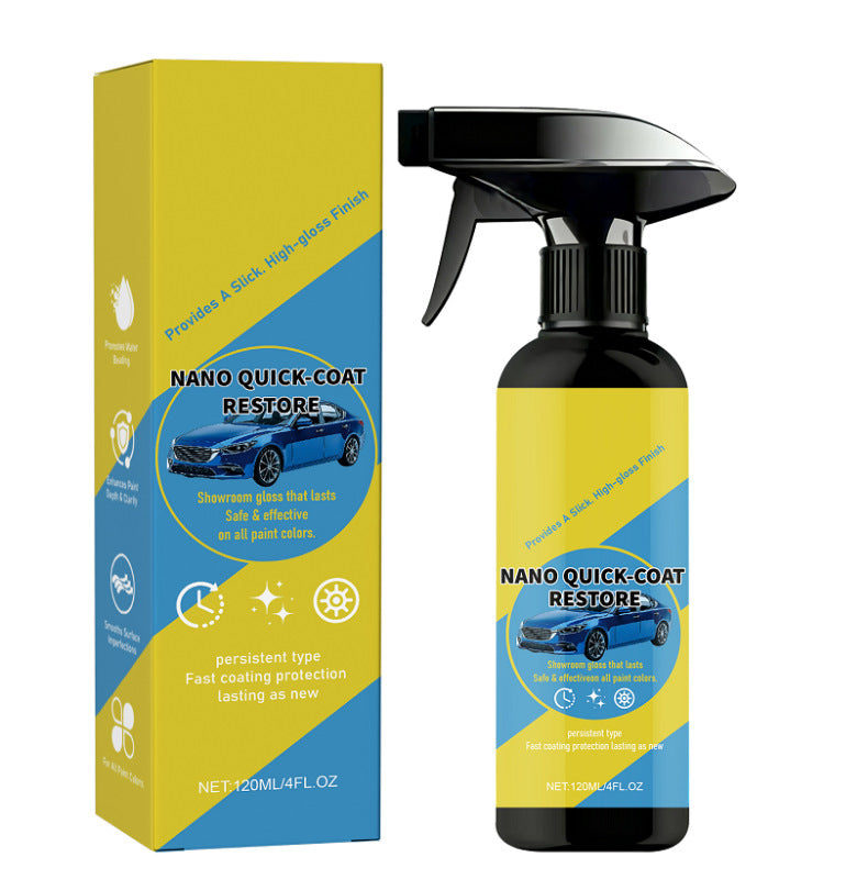 Automotive Paint Coating Care, Car Interior Maintenance Liquid, Polishing and Stain Removal, Nano-coating Spray
