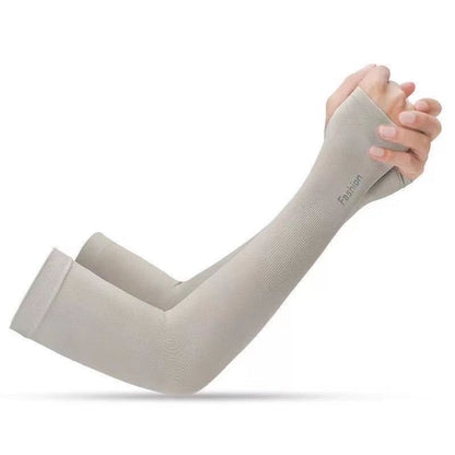 Sun Protection Cooling Arm Sleeves with Thumb Holes
