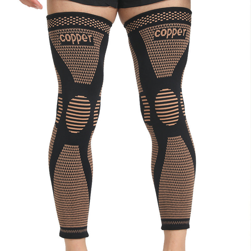 2 Pack Copper Knee Braces for Women and Men, Knee Compression Sleeve for Knee Pain, Arthritis