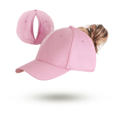 Magnetic Closure Ponytail Hats for Women Baseball Caps with Hidden Back Opening