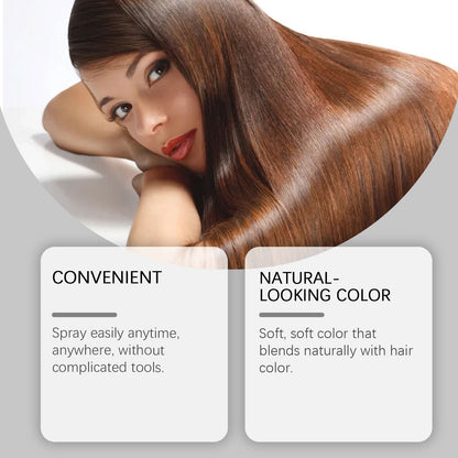 Scalp Touch-Up Spray - Dark Blonde | Temporary Gray Coverage for Roots & Thinning Hair | Waterproof, Sweat-Resistant