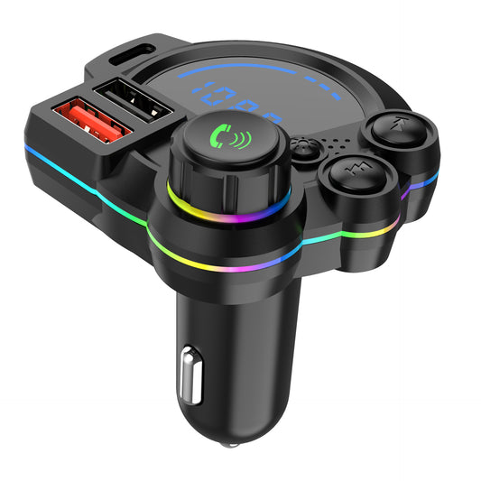 Bluetooth Car FM Transmitter with 20W PD Fast Charging