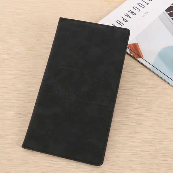Car Registration & Insurance Holder – Vehicle Document Organizer for Interior Car Accessory