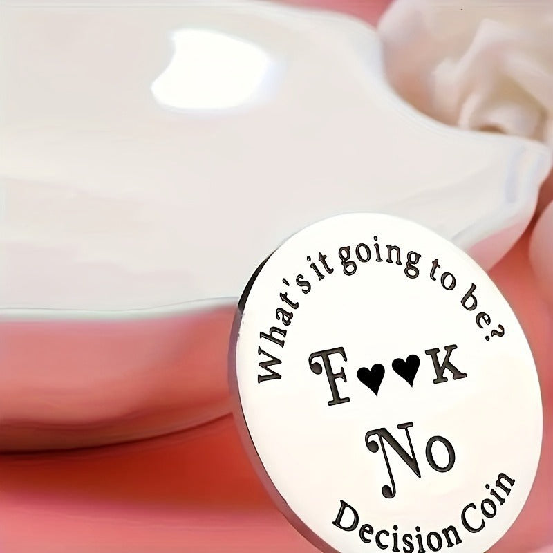 Decision Coin,Yes No Coin,Ideal for Birthdays, Anniversaries, & Special Occasions