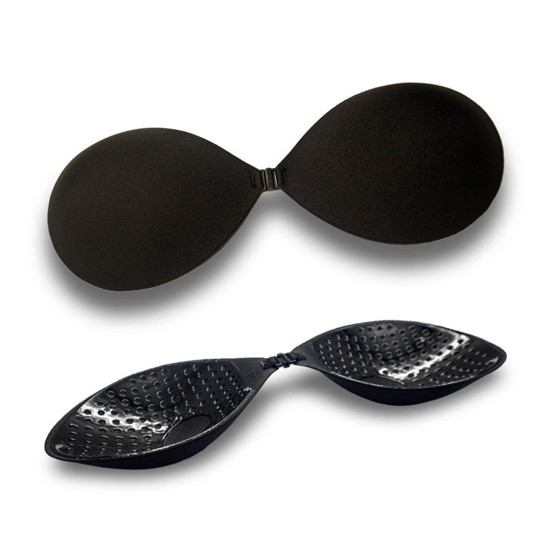 Round Push-Up Adhesive Bra with Front Closure – Invisible Lingerie for Small Bust