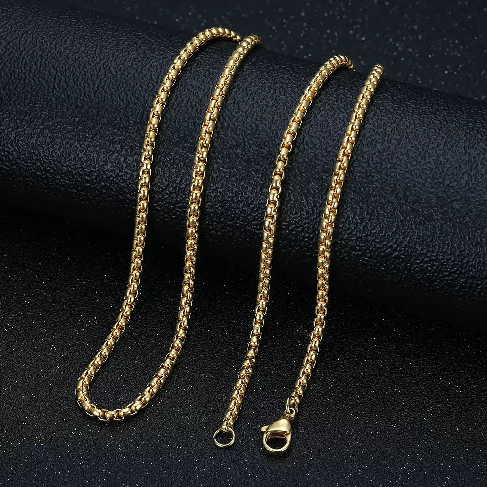 Jesus Charm Men's Necklace Chain Hip Hop Pendant with Chain
