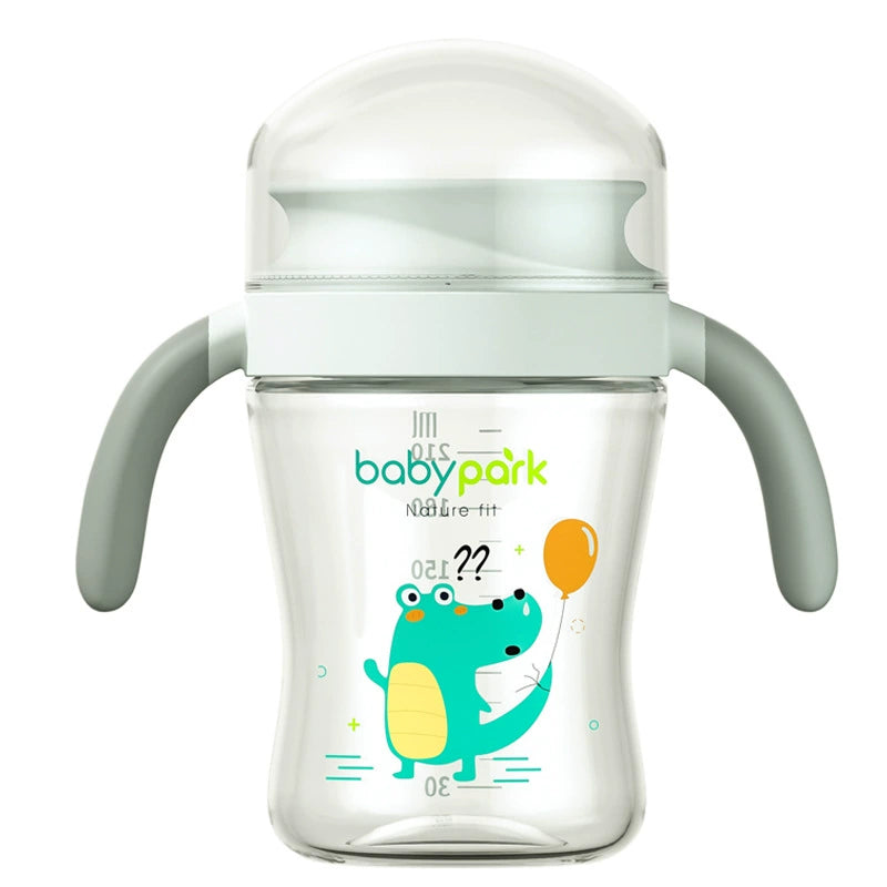 Drinking Bottle and Non-Slip Handles for Baby Toddlers