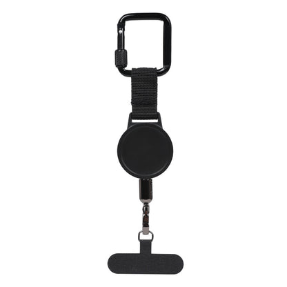 Outdoor Anti-Theft Retractable Phone Lanyard With Secure Clip Metal 360° Tether Tab, Lightweight Lanyard Holder