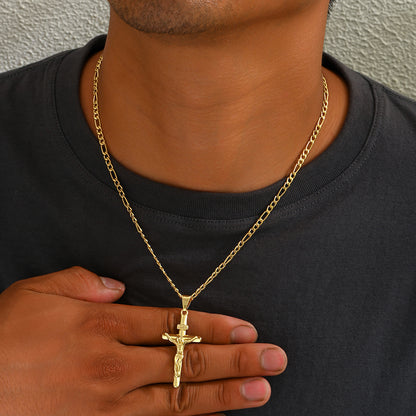 Cross Necklace Crucifix Necklace Cross Pendant Symbol of Devotion Pendant