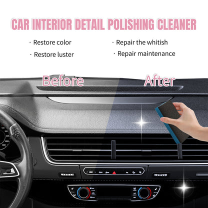 Car Interior Cleaner Set, Long Lasting Super Shine Dressing and Car Interior Detailer Spray
