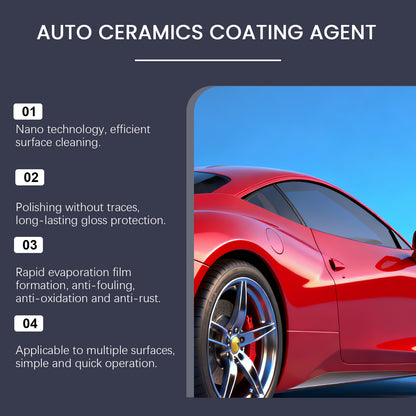 Auto Ceramics Coating Light Ceramic Coating For Cars Car Paintwork 100ml