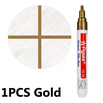 Grout Tile Pen Grout Restorer Pen Renew Repair Marker for Tile Wall Floor