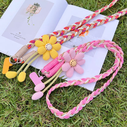 Phone Lanyard Braided Strap For Women Universal Outdoor Phone Woven Strap For Travel Hiking