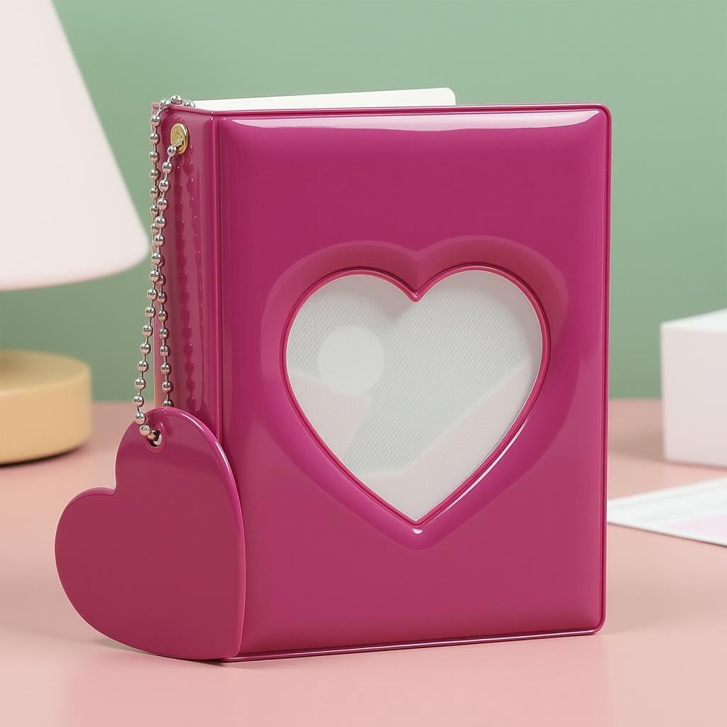 3 Inch Mini Photocard Binder Album with 32 Pockets