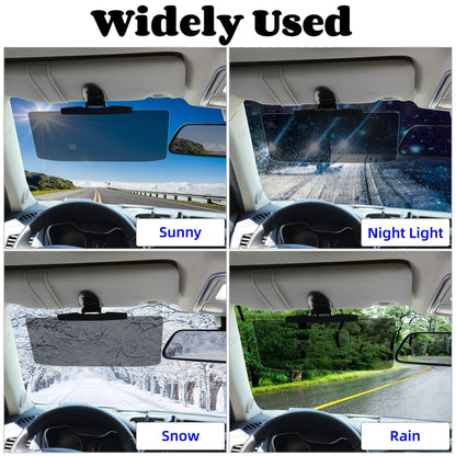 Sun Visor For Car Universal Anti-Glare Polarized Car Visor Extension Sun Blocker