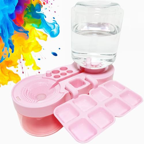 Paint Brush Cleaner Tool - Brush Washer Painting Station