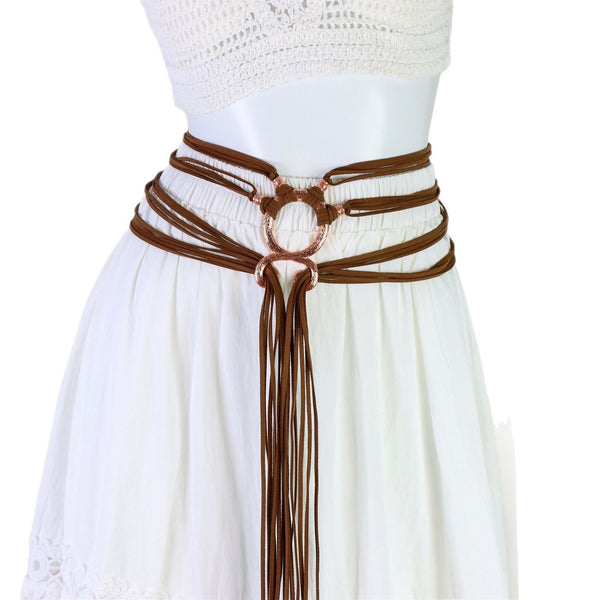 Serpentine Nordic Medieval Renaissance Vintage Style Woven Waist Chain