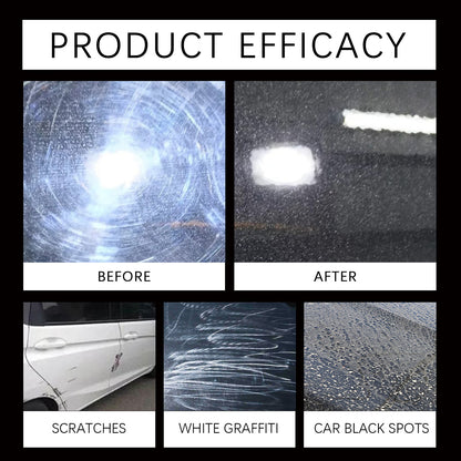 3-in-1 Ceramic Coating Spray: Waterless Cleaner, Wax & Paint Sealant in One, 120ml