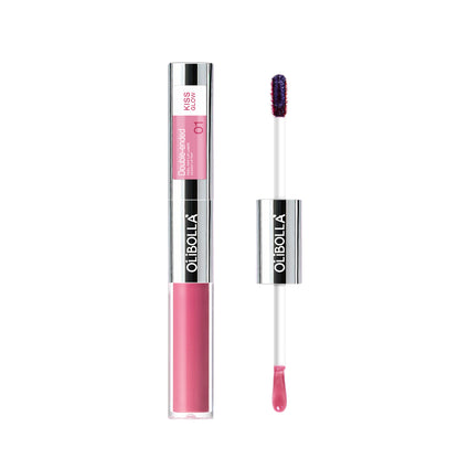 Double-Ended Peel-Off Lip Liner & Gloss Tint – Long-Lasting Hydrating Lip Color, Smudge-Proof