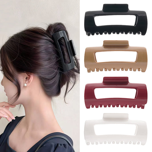 3Pcs Ultra-Soft Silicone Shark Hair Clip – Flexible & Durable Jaw Clip