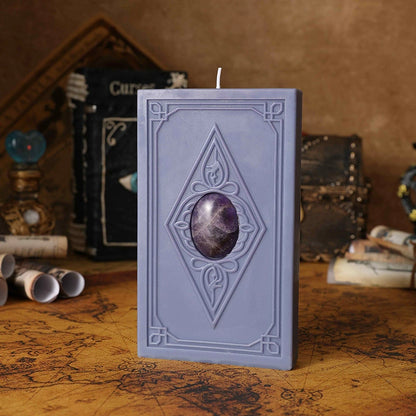 Tarot Card Relief Crystal Decorative Scented Candle