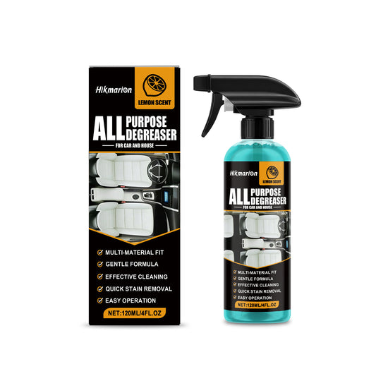 All Purpose Degreaser - Lemon Scent, Car Interior Cleaner, Quick Stain Removal for Automotive, Household