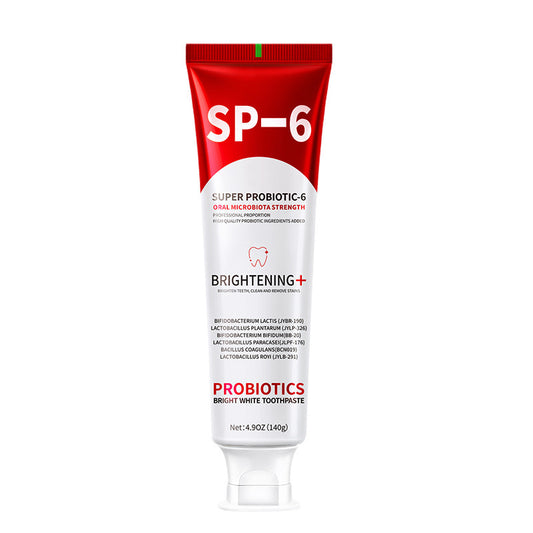 Fresh Mint Flavor SP-6 Probiotic Toothpaste for Teeth Whitening & Gum Health