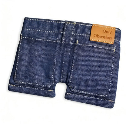 👛 "Pocket Pants" Mini Jeans Wallet