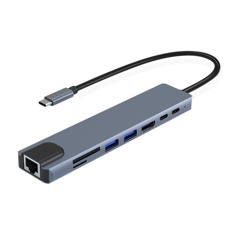 USB Hub 8 in 1 Multi USB Splitter USB 3.0 Port Extender