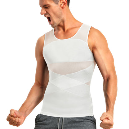Men's Slimming Shirt For Abdomen & Posture Support