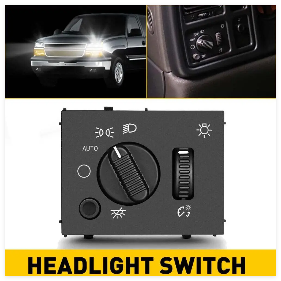 Headlight Headlamp Dimmer Switch for 2003-2007 Chevy Silverado GMC Sierra Yukon