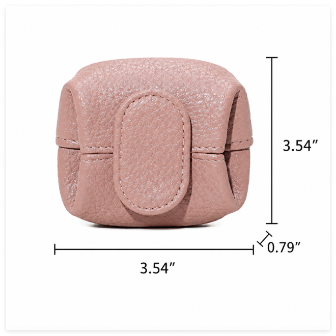 Mini Leather Pattern Coin Purse for Women