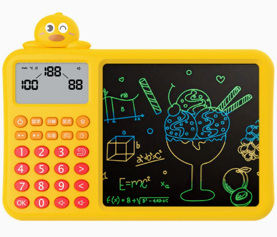 Electronic Math Game with Sketch Pad Educational Math Learning Game for 0 - 6 Years Kids
