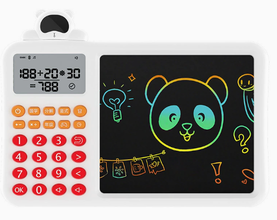 Electronic Math Game with Sketch Pad Educational Math Learning Game for 0 - 6 Years Kids