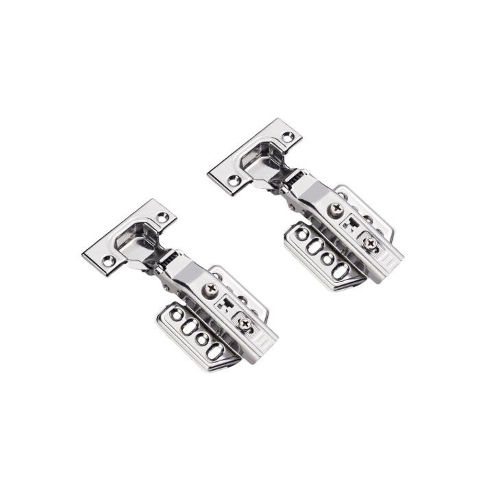 2PCS Overlay Detachable Cabinet Door HydraulicHinges Soft Close Hardware Hinge
