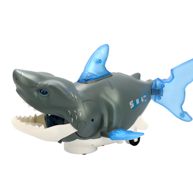Musical Shark Toy with Light and Music Animal Simulation Model