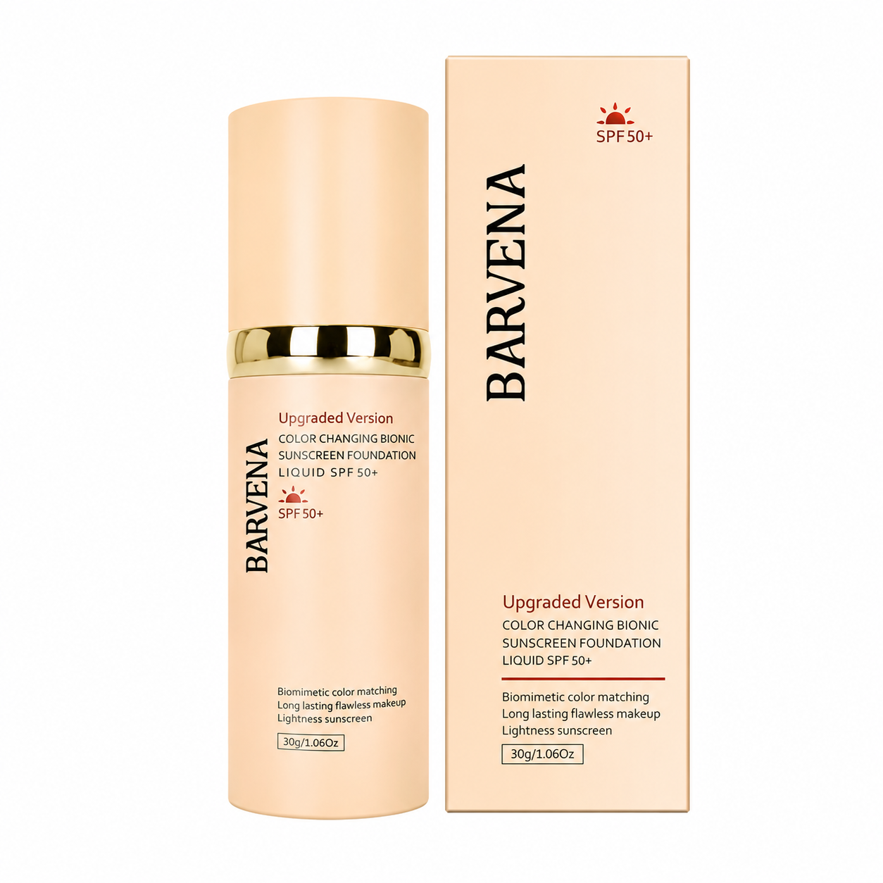 Color Changing Foundation 4 in 1 - Medium Spectrum with SPF 50+