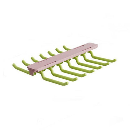 Pull-out Wardrobe Organizer - Multifunctional Slide Storage Hanger for Underwear & Clothes