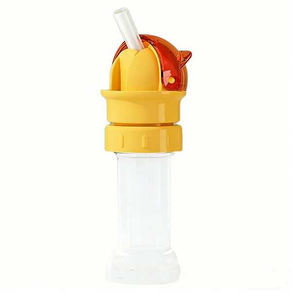 2-in-1 Water Bottle Straw Cap, Spill-Proof Twist Lid, Safe Drinking Straw Cap for Kids and Adults