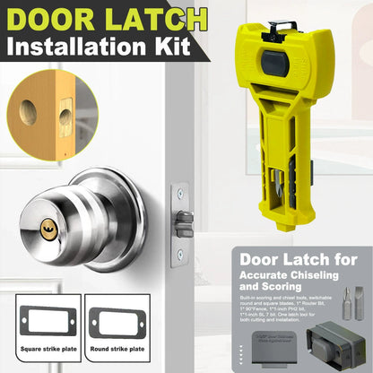 Door Lock Installation Set Chisel Tool Multifunctional Professional for Accurate