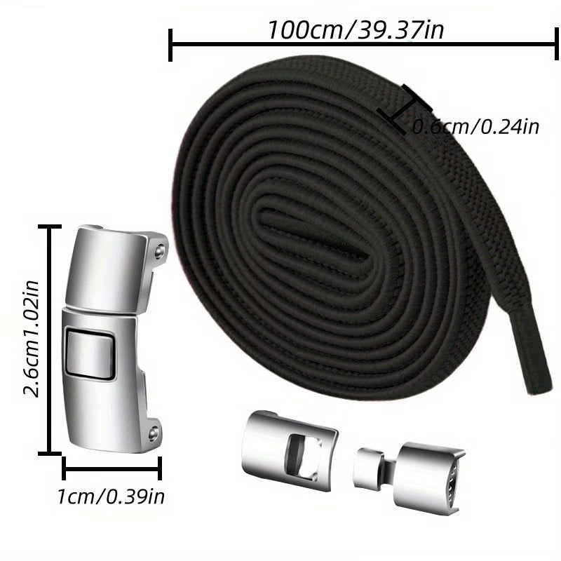 Magnetic Adhesion - Lazy Person's Shoelace-Free Installation