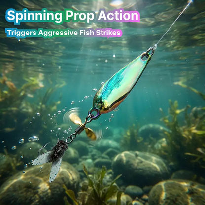 3 Pack Metal Spinner Baits
