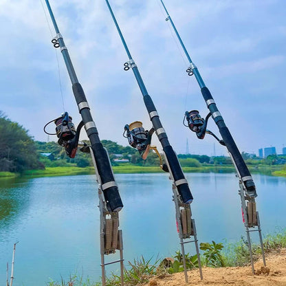 Automatic Spring Stainless Steel Fishing Rod Holder